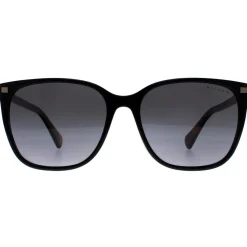 Square Shiny Black with Havana Grey Gradient Polarized RA5293