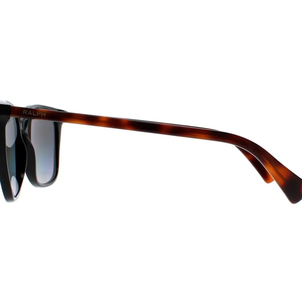 Square Shiny Black with Havana Grey Gradient Polarized RA5293