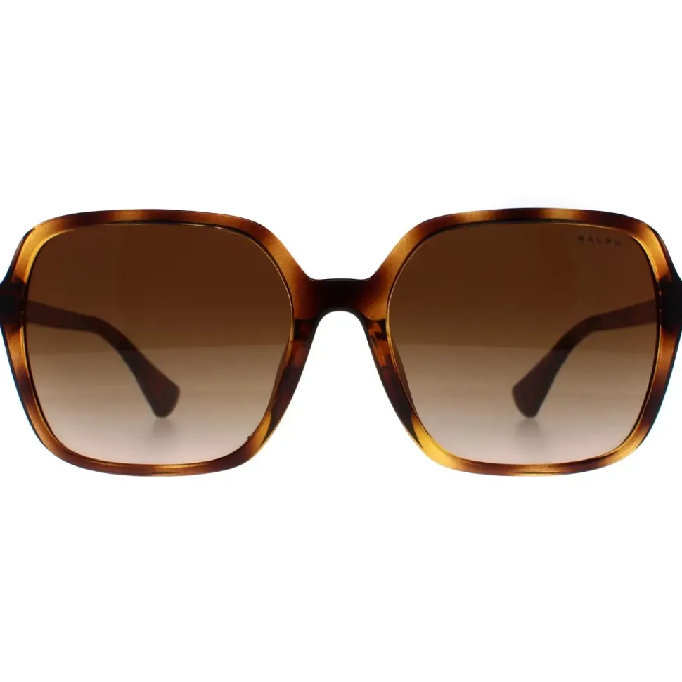 Square Shiny Dark Havana Brown Gradient RA5291U