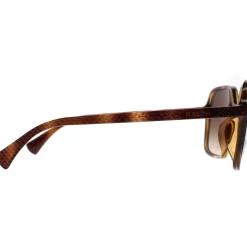 Square Shiny Dark Havana Brown Gradient RA5291U