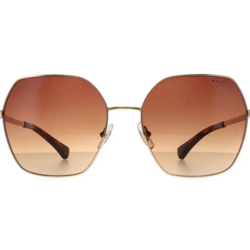 Square Shiny Gold Brown Gradient RA4138