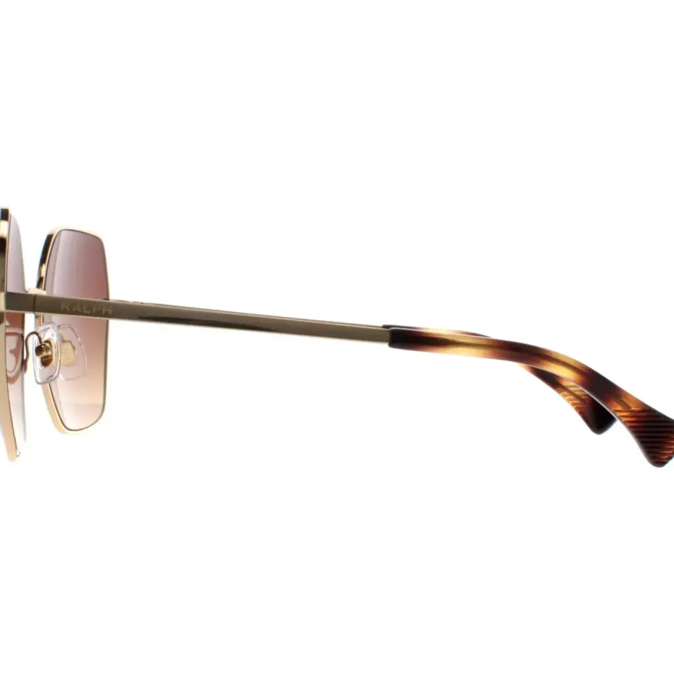 Square Shiny Gold Brown Gradient RA4138