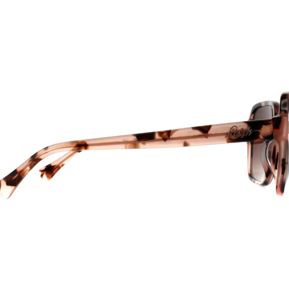Square Shiny Pink Havana Brown Gradient Polarized RA5304U