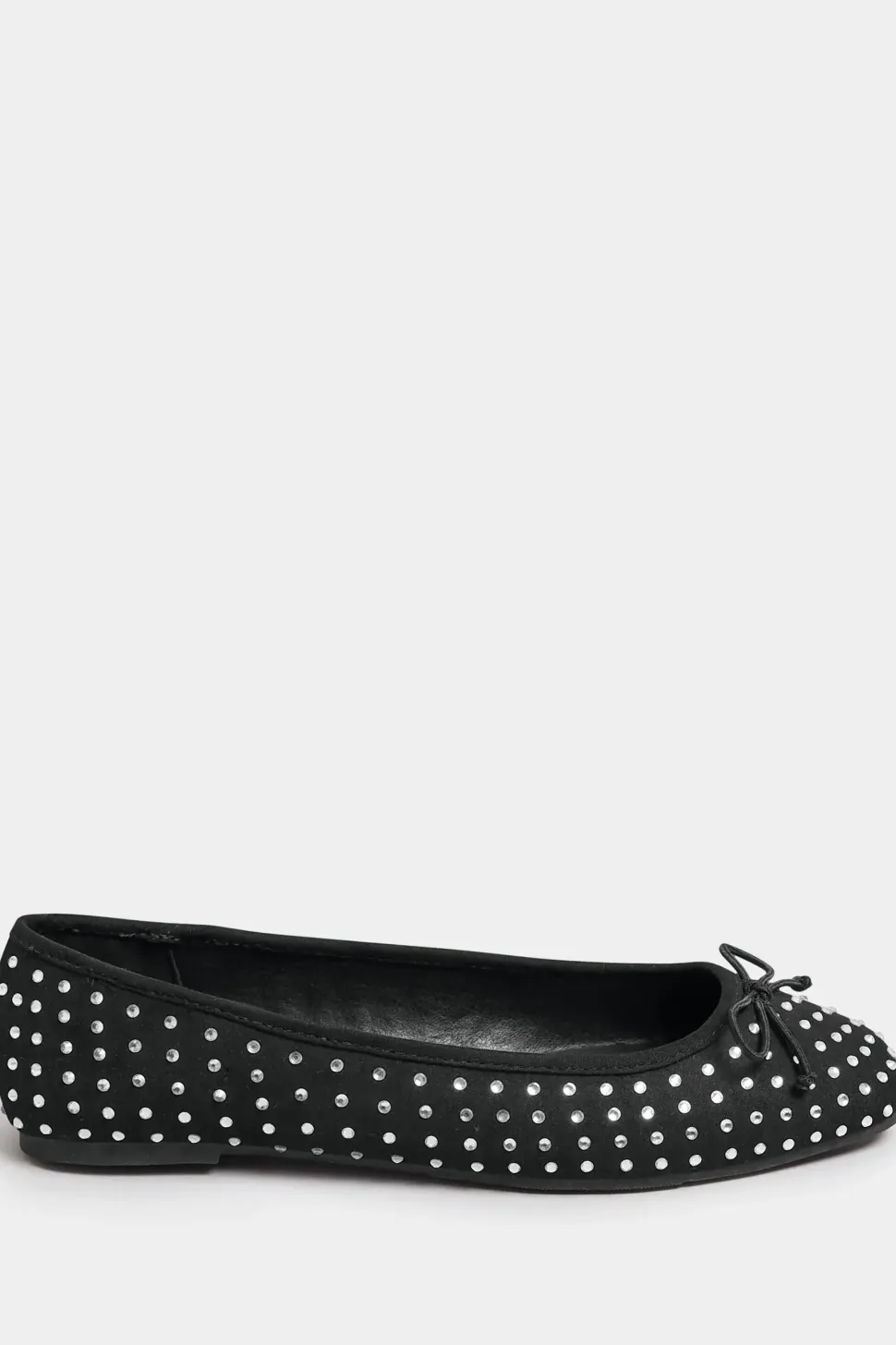 Standard Fit Diamante Ballerina Pumps