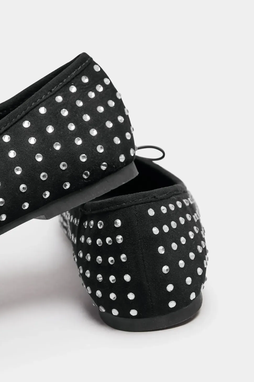 Standard Fit Diamante Ballerina Pumps