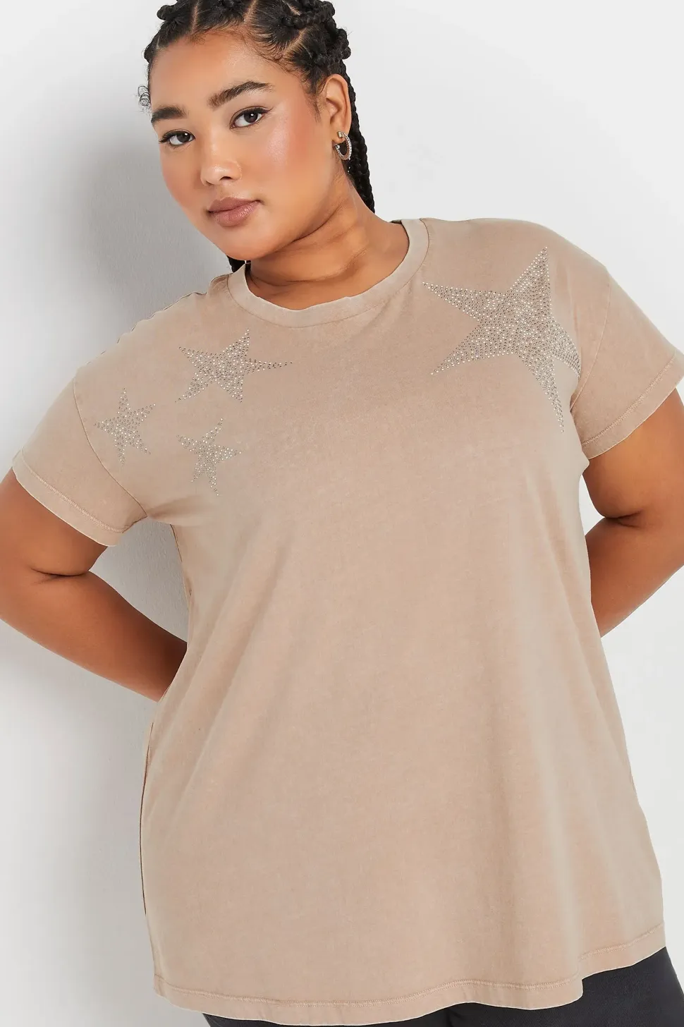 Star Embellished T-Shirt
