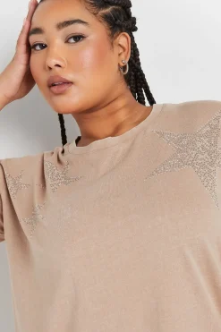 Star Embellished T-Shirt
