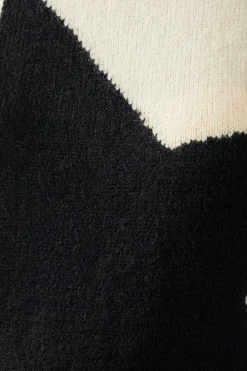 Star Front Roll Neck Jumper