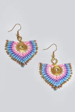 Statement Earrings in Pastels