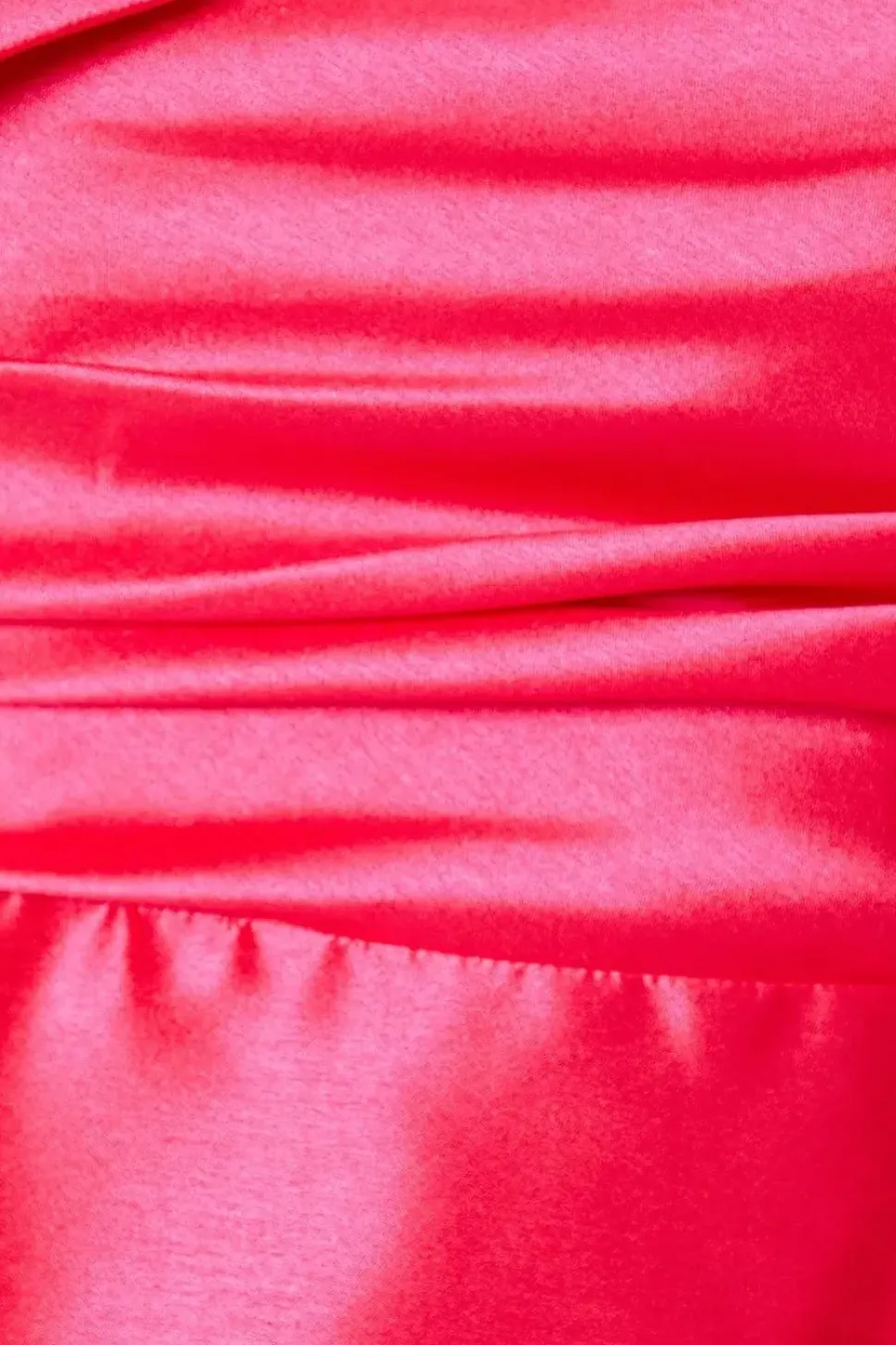 Statement Ruffle Taffeta Midi Dress