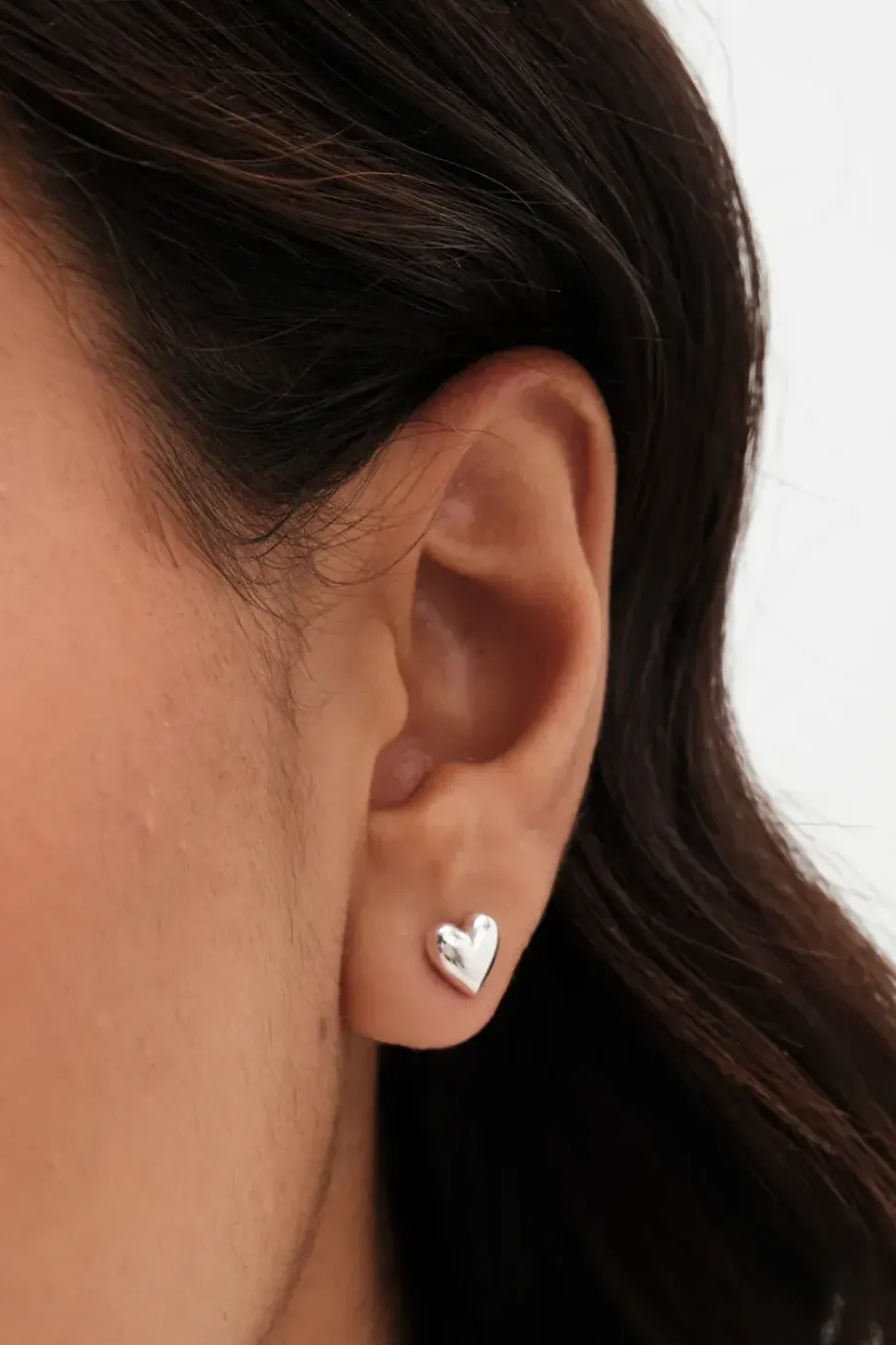 Sterling Silver 925 Polished Knot Stud Earrings