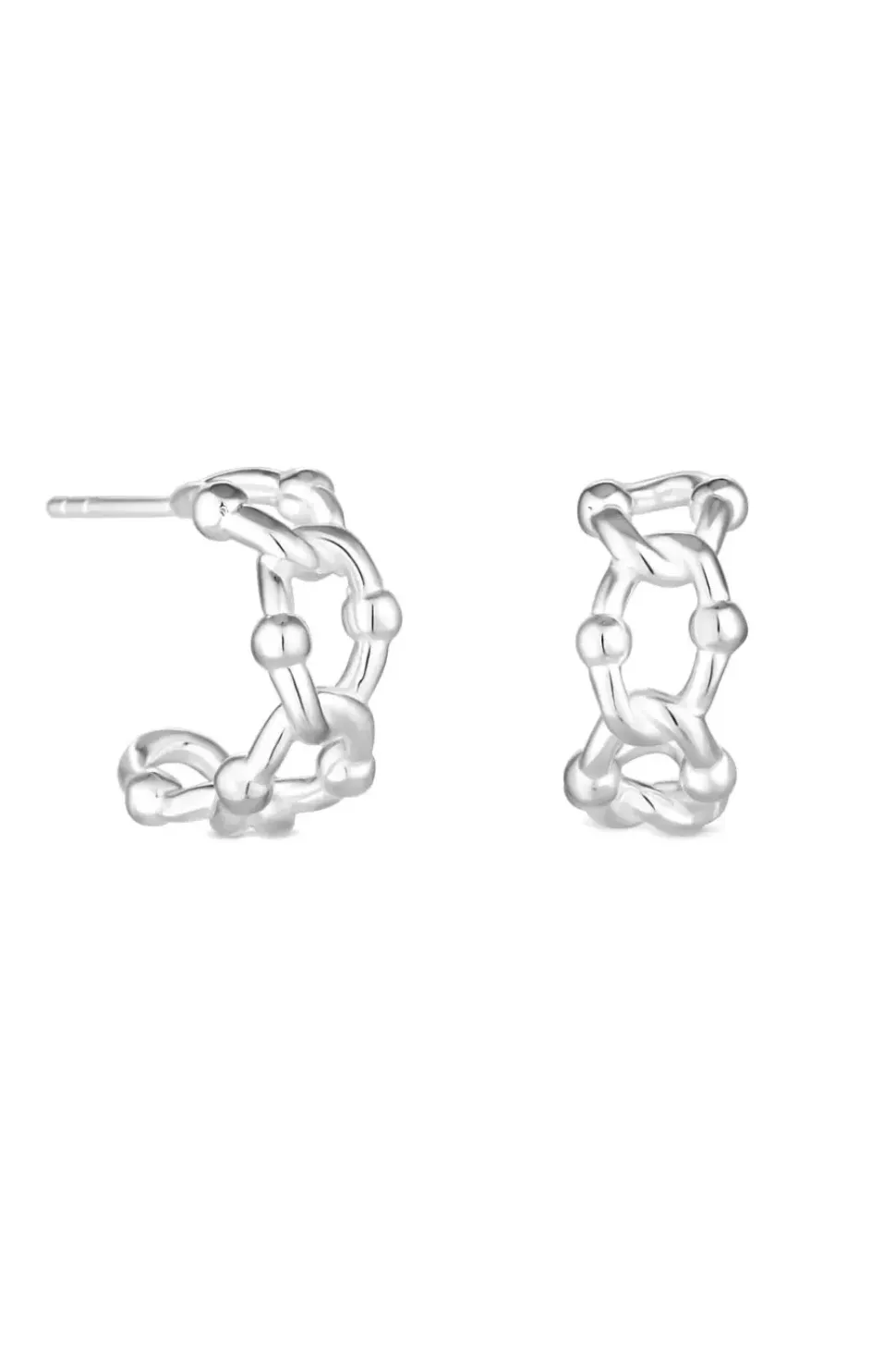 Sterling Silver 925 Wire Hoop Earrings