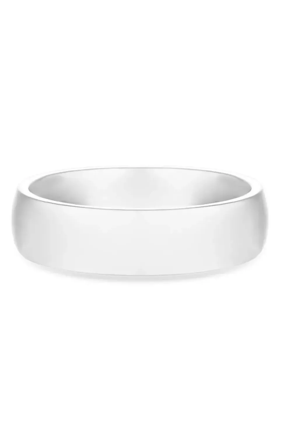 Sterling Silver 925 with Cubic Zirconia Wedding Band Ring
