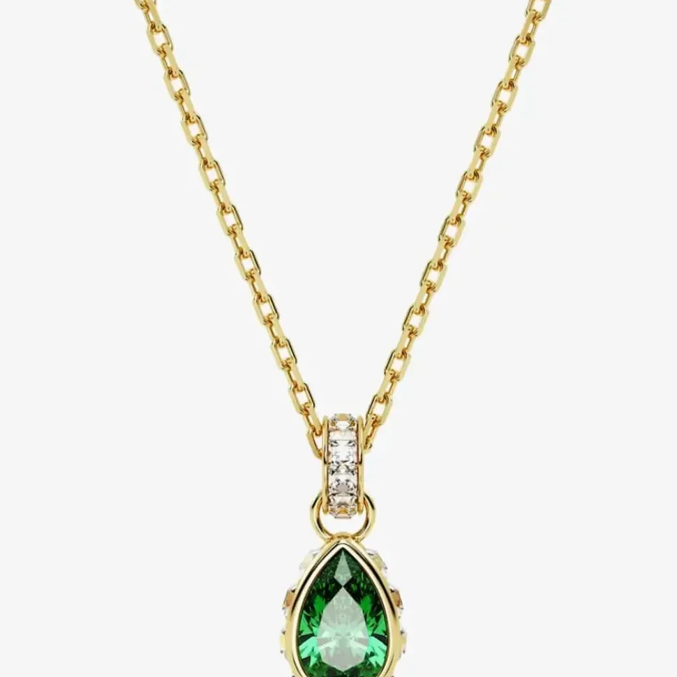 Stilla Gold Plated Pear Shaped Pendant Necklace 5648751