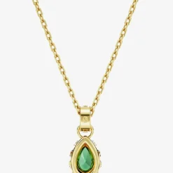 Stilla Gold Plated Pear Shaped Pendant Necklace 5648751