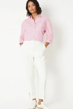 Stitch Detail Tapered Trouser