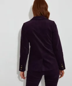 Stitch Moleskin Velvet Jacket