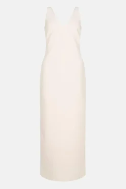 Strappy Slim Column Dress