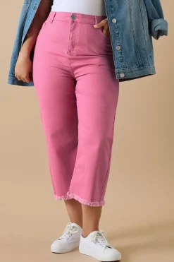 Stretch Cropped Jeans