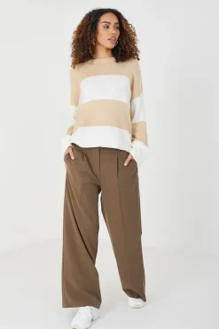 Striped Lightweight Knitted Jumper
