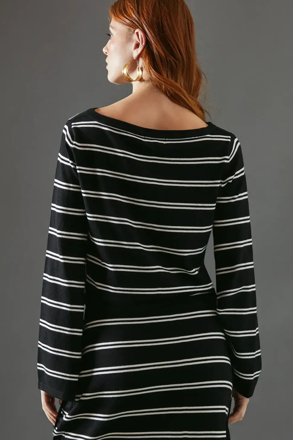 Stripe Knitted Top Co Ord
