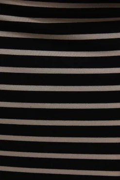Stripe Maxi Jersey Tube Skirt