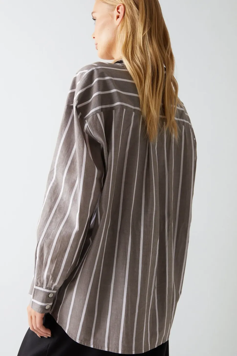 Stripe Oversize Shirt