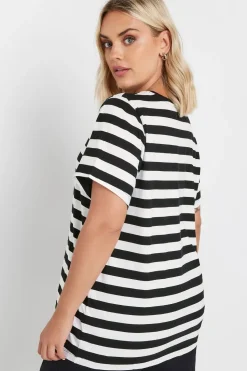 Stripe Print T-Shirt