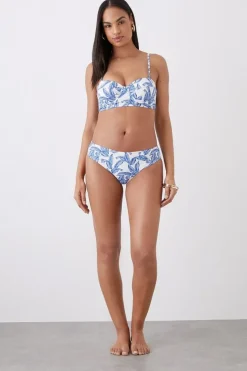 Structured Cup Detail Bikini Top