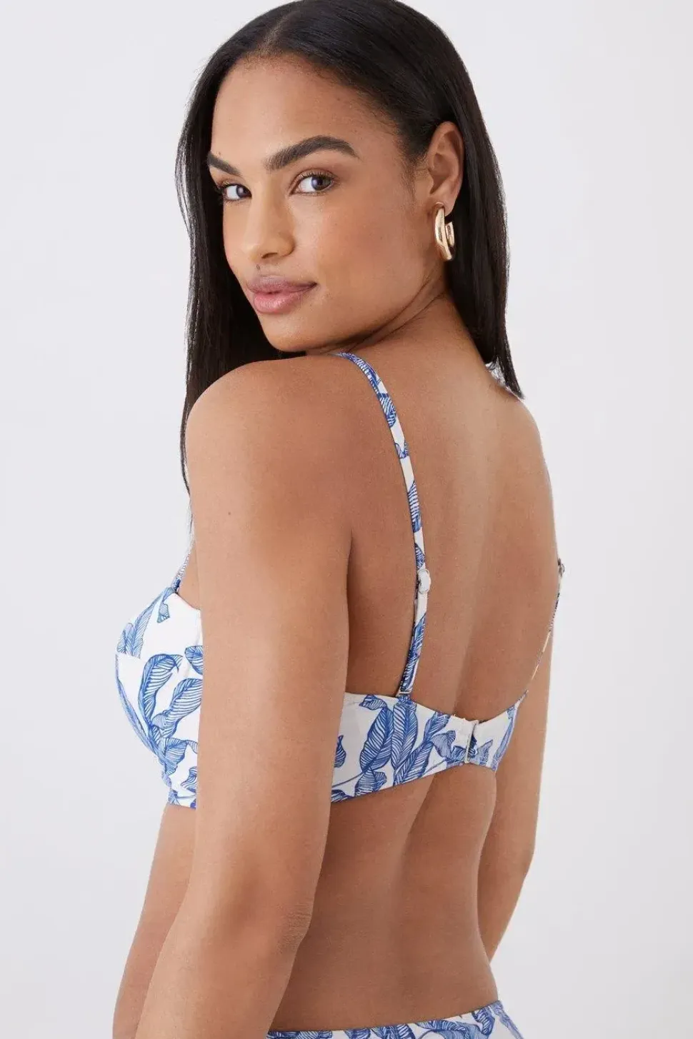 Structured Cup Detail Bikini Top