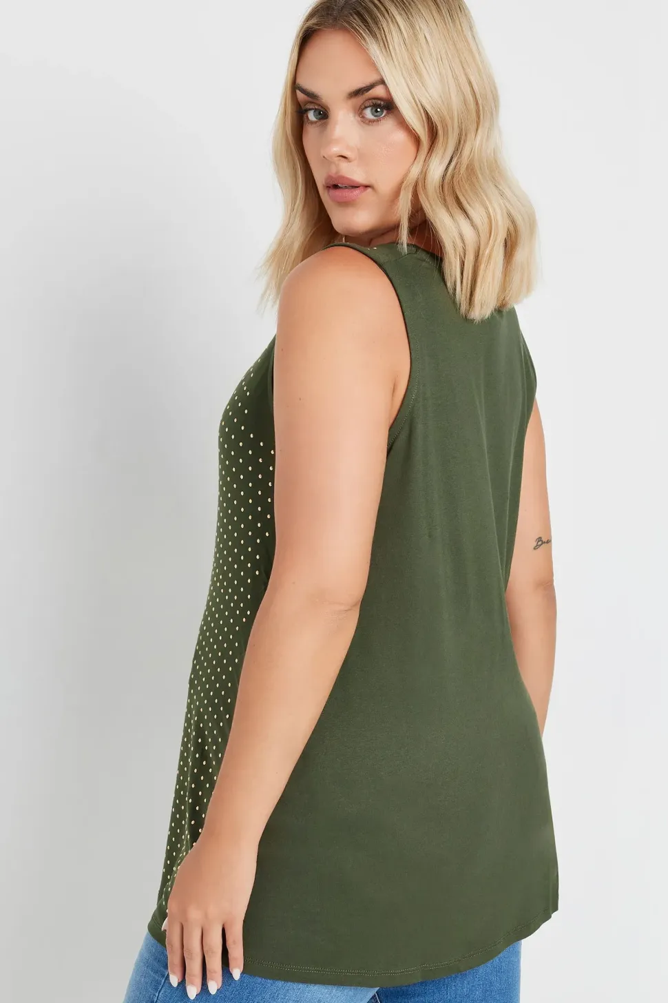 Studded Vest Top