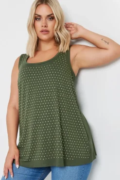 Studded Vest Top