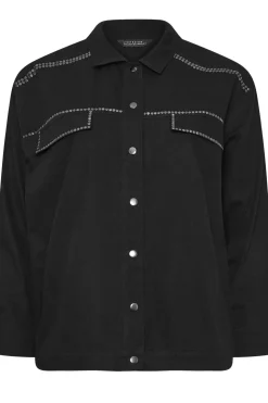 Stud Embellished Overshirt