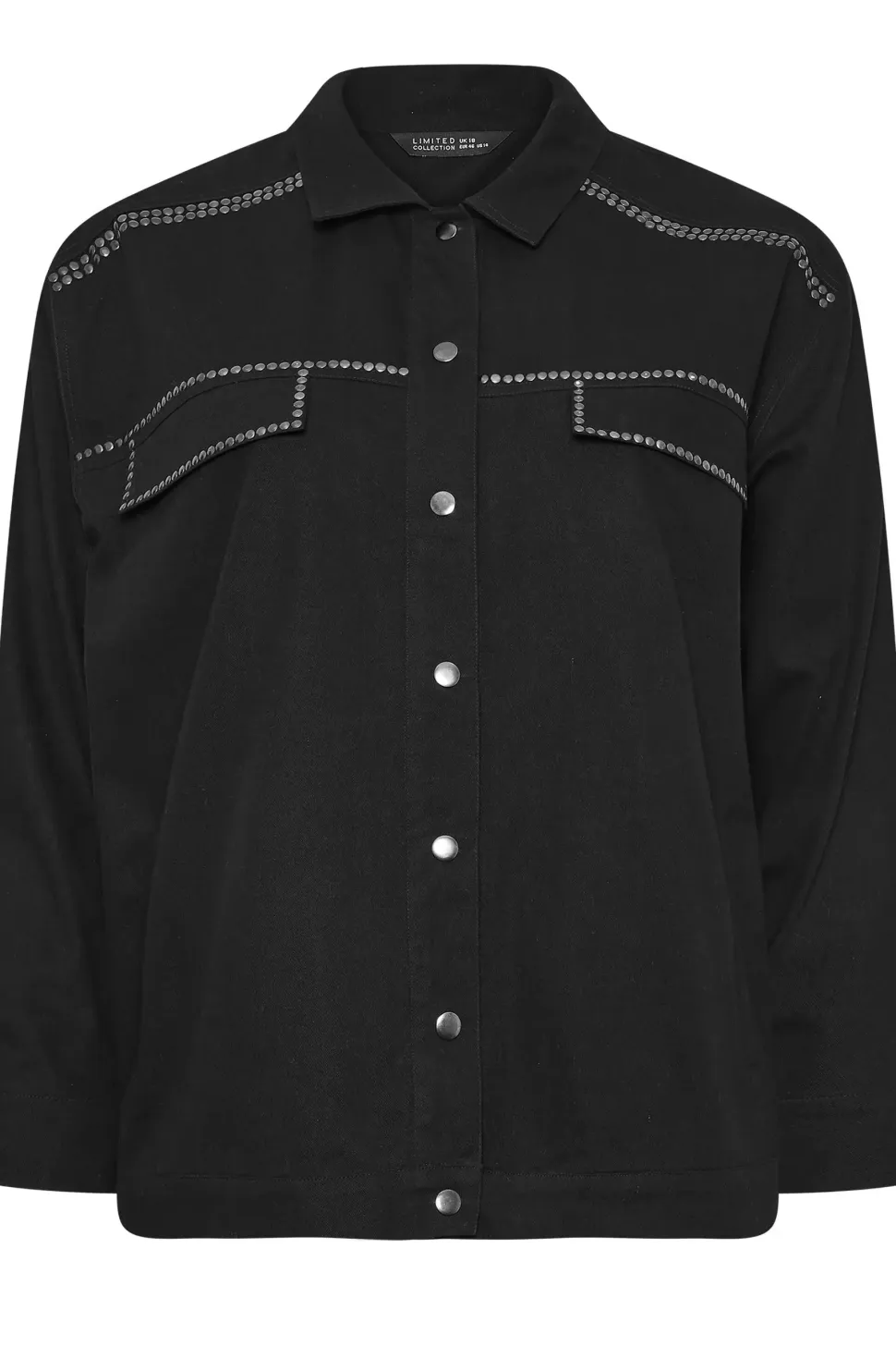 Stud Embellished Overshirt