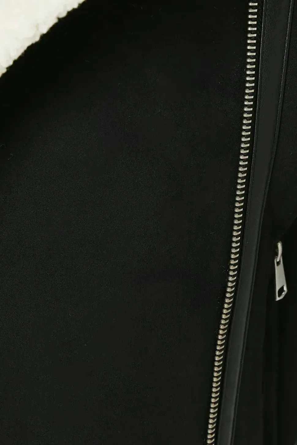 Suede Shearling Gilet