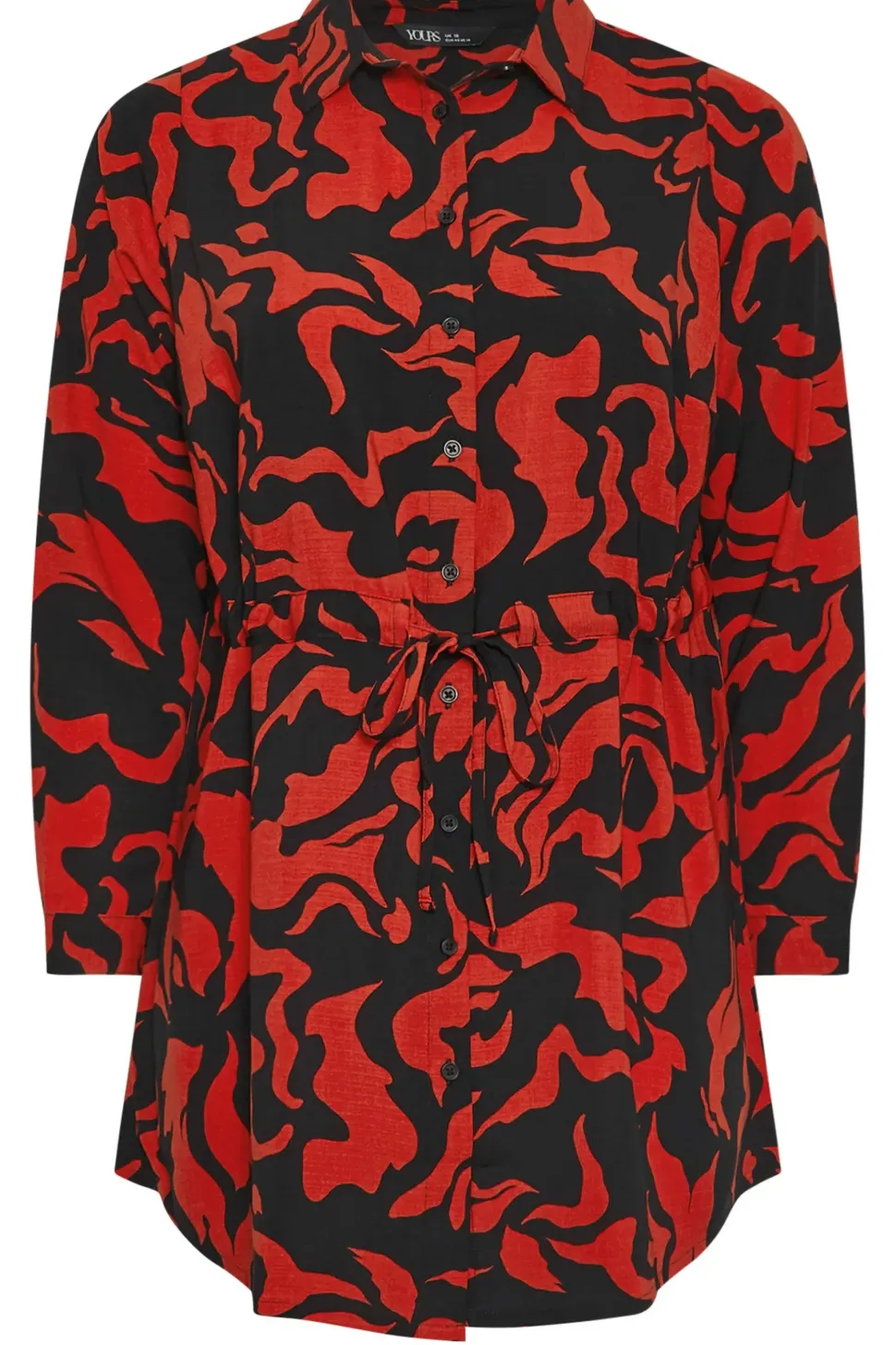 Swirl Print Tunic Shirt