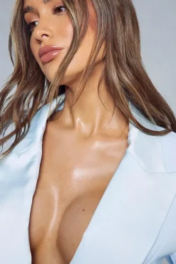 Tailored Blazer Overlay Playsuit