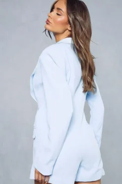 Tailored Blazer Overlay Playsuit