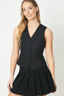 Tailored Linen Waistcoat