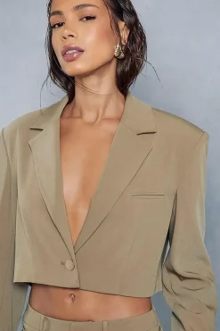 Tailored Oversized Boxy Blazer