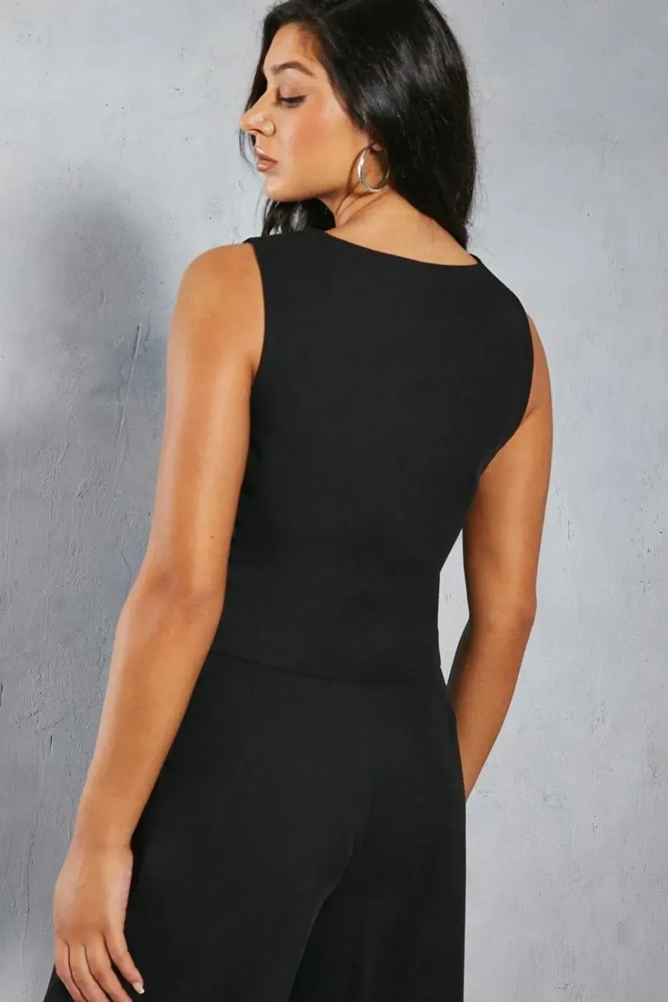 Tailored Oversized Boxy Waistcoat