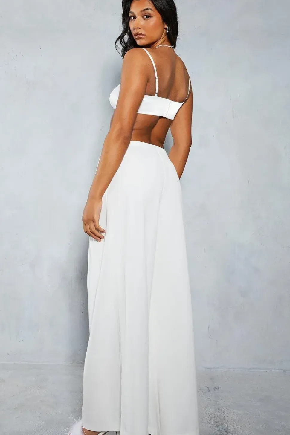 Tailored Oversized Pleat Detail Trousers