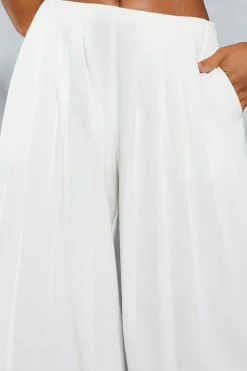 Tailored Oversized Pleat Detail Trousers