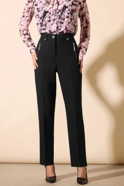 Tailored Straight Leg Trousers