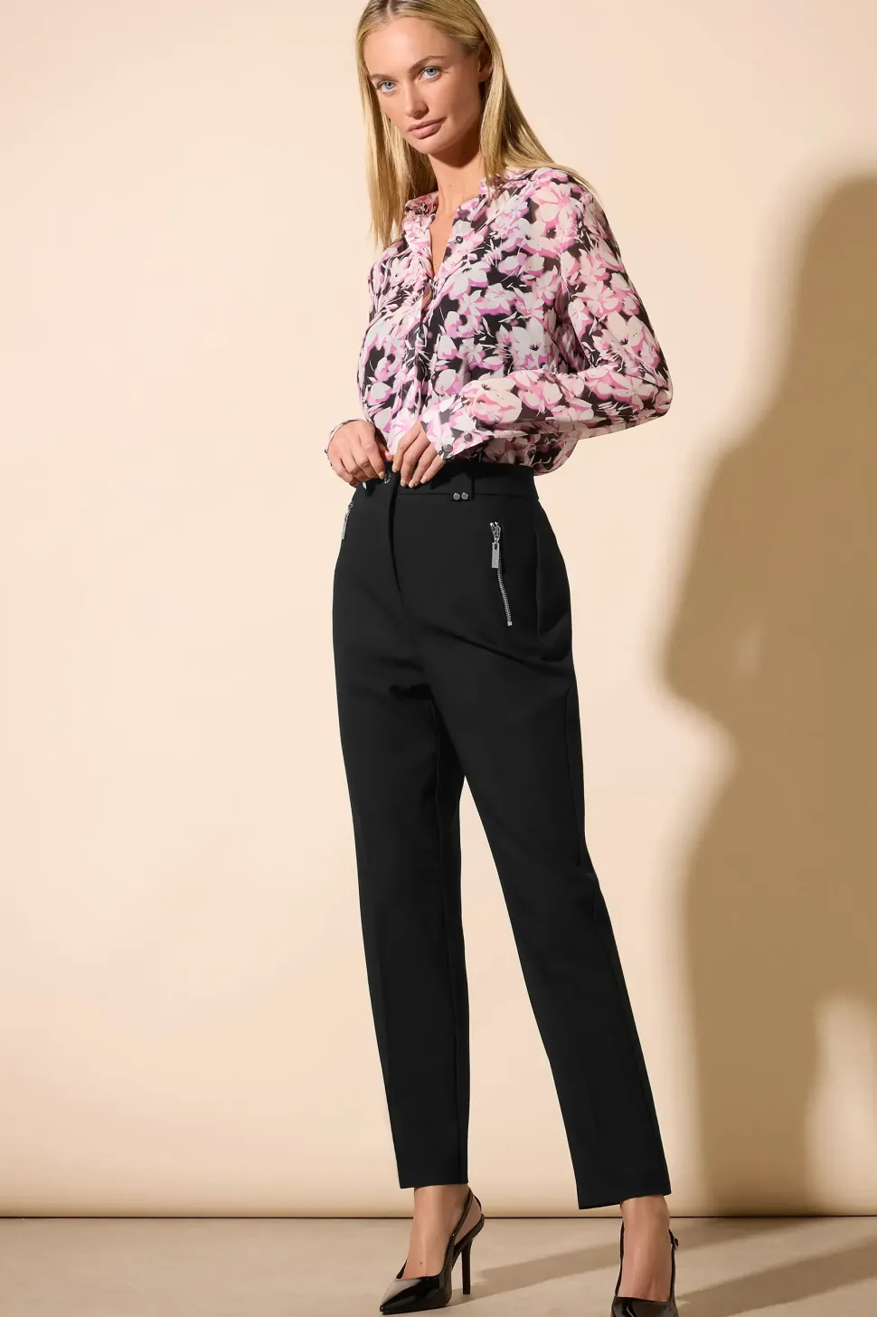 Tailored Straight Leg Trousers