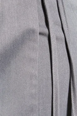 Tailored Tie Side Wrap Skort
