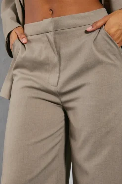 Tailored Wide Leg Trousers
