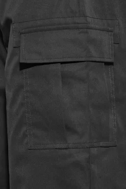 Tall Belted Wide Leg Cargo Trousers