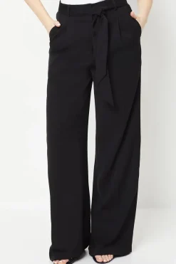 Tall Belted Wide Leg Trouser
