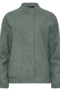 Tall Boucle Bomber Jacket